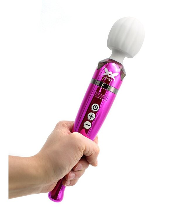 Rimba Pixey Deluxe Rechargeable Wand - Roze