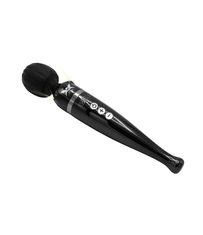 Rimba Pixey Deluxe Rechargeable Wand - Zwart