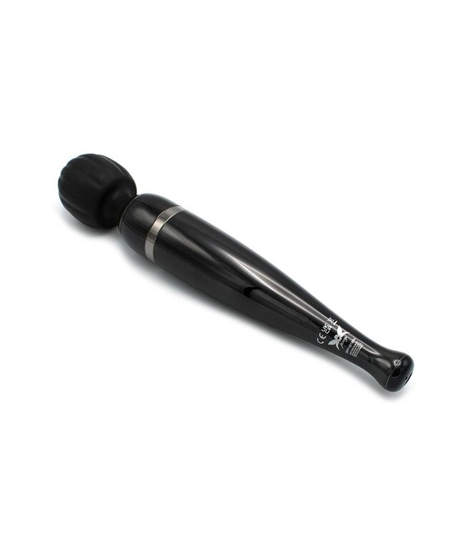 Rimba Pixey Deluxe Rechargeable Wand - Zwart