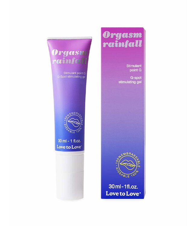Rimba Love to Love - Orgasm Rainfall - G-spot stimulatiegel - 30ml