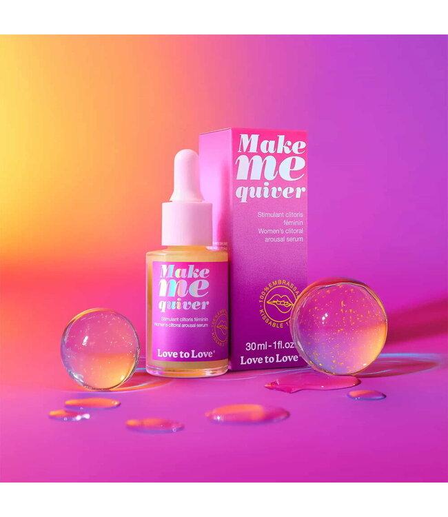 Rimba Love to Love - Make Me Quiver - Clitoraal Stimulerend Serum voor vrouwen - 30ml