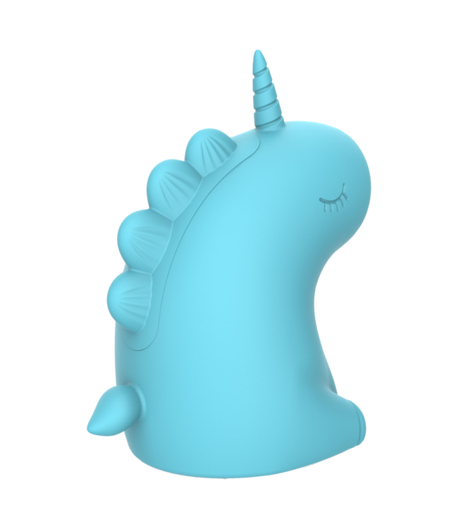 Rimba ER - Snowflake Unicorn - Massager met Likkende Tong - Blauw