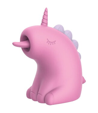 Rimba ER - Cupcake Unicorn - 360° Roterende Tong Massage - Roze