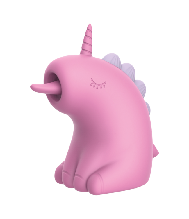 Rimba ER - Cupcake Unicorn - 360° Roterende Tong Massage - Roze