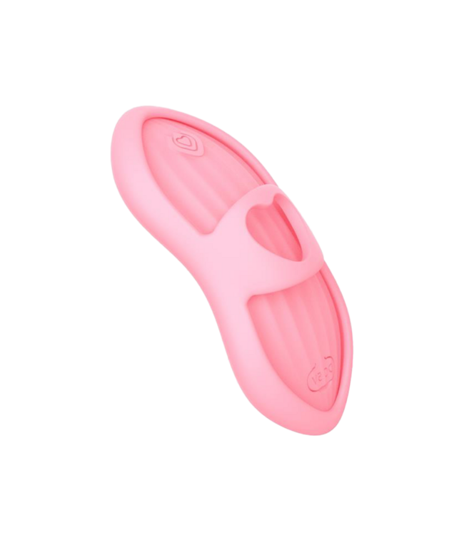 Rimba IY - Laia - Verwarmde vingervibrator met app-bediening - Roze
