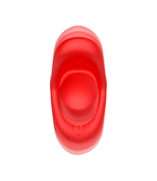 Rimba IY - Vyron - Thrusting & Biting Vibrator - Rood