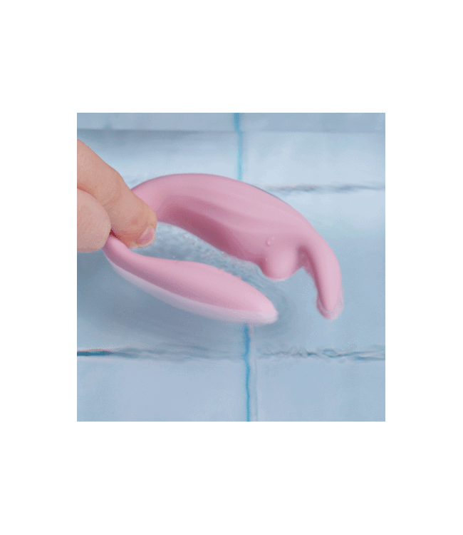 Teazers Teazers – Bunny Couple Vibrator met afstandsbediening – Roze