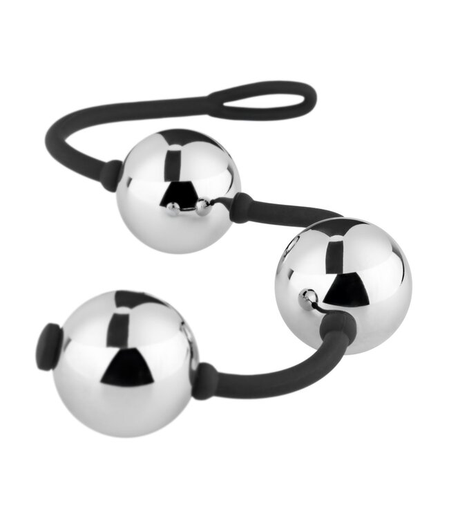 Easytoys Geisha Collection EasyToys – Geisha Metal Kegelballs – Silver