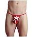 Svenjoyment Underwear Svenjoyment – String in Cadeau-Design – Rood