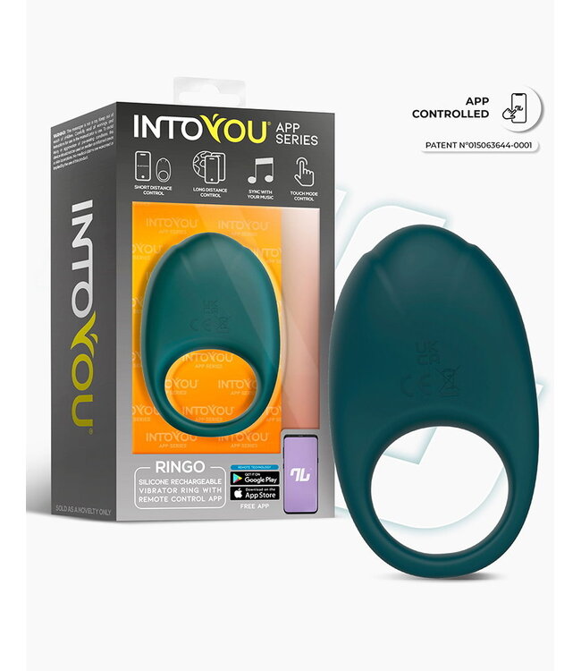 Rimba IY - Ringo - Vibrator Ring, App-gestuurd - Groen