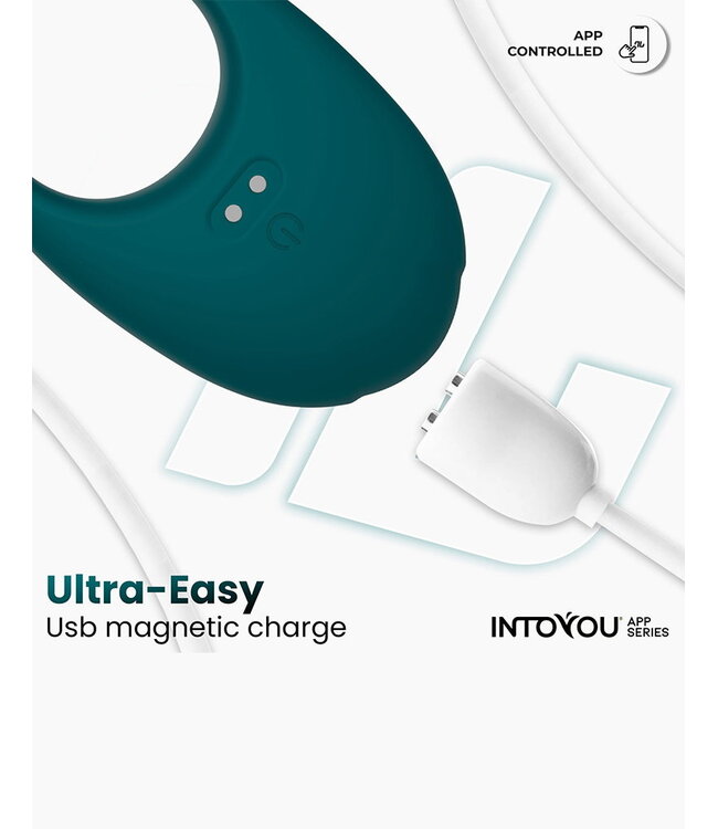 Rimba IY - Ringo - Vibrator Ring, App-gestuurd - Groen