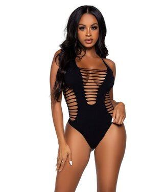 Leg Avenue Racer back thong bodysuit