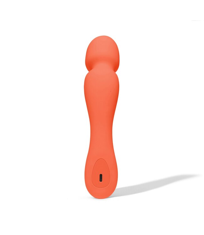 Dame Dame – Min Mini Wand Vibrator – Papaya