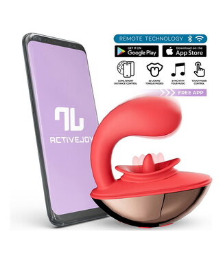 Rimba IY - Rondy - Clirotal Vibrator & Lik Tong met App - Rood