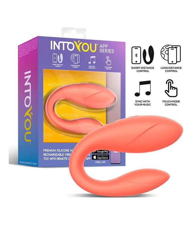 Rimba IY - Couple Toy Vibrator met app - Oranje