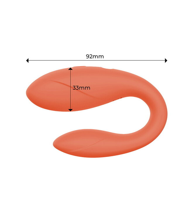 Rimba IY - Couple Toy Vibrator met app - Oranje