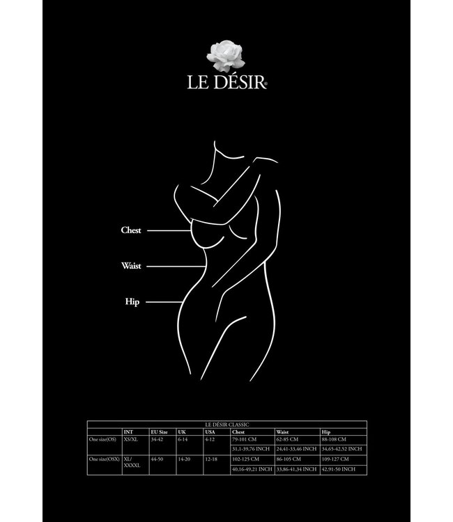 Le Desir Le Desir - Kanten Mini Jurk met Hoge Hals Queen Size - Zwart