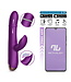 Rimba IY - Sendel - Rabbit Vibrator met kralenring en app - Paars