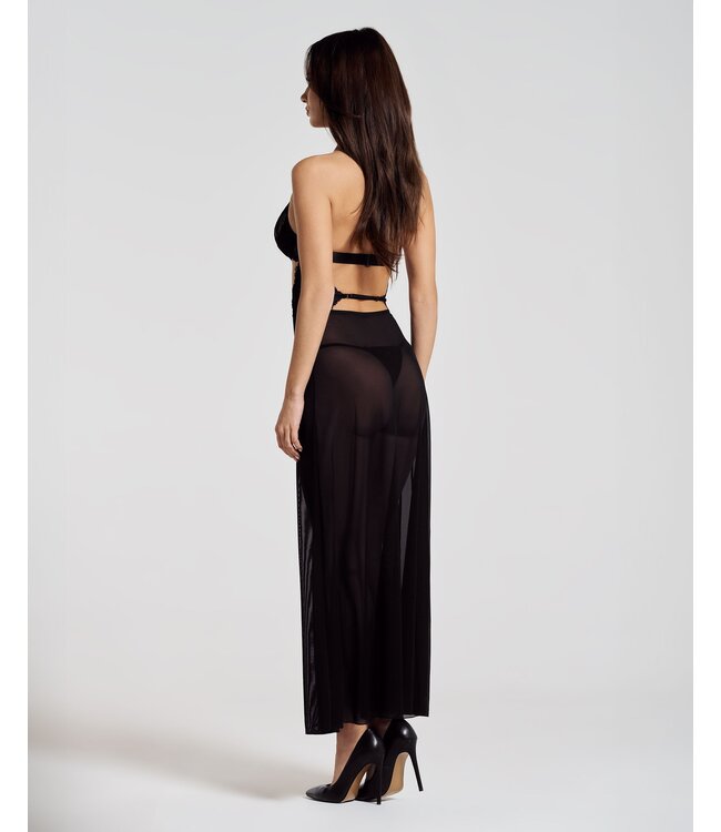 Obsessive Obsessive - Iliosa Babydoll & String - Zwart