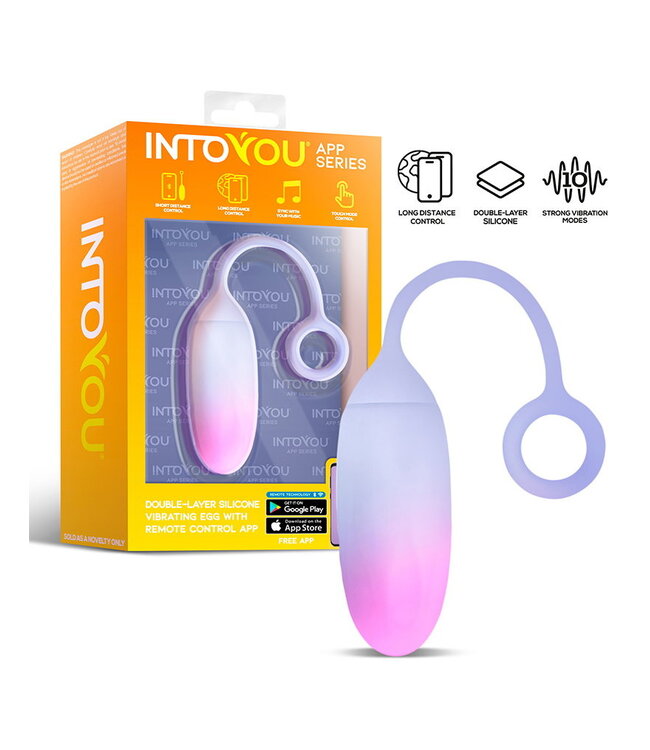 Rimba IY - Vibrerend Ei met App. - Blauw/Paars