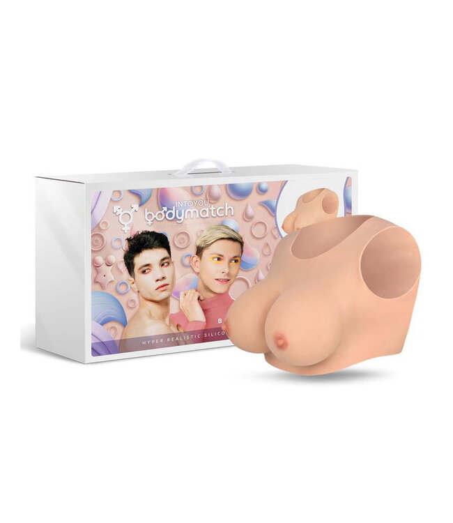 Rimba BODYMATCH - Bowie - Realistische siliconen borstprothese - E-cup - Huidskleur