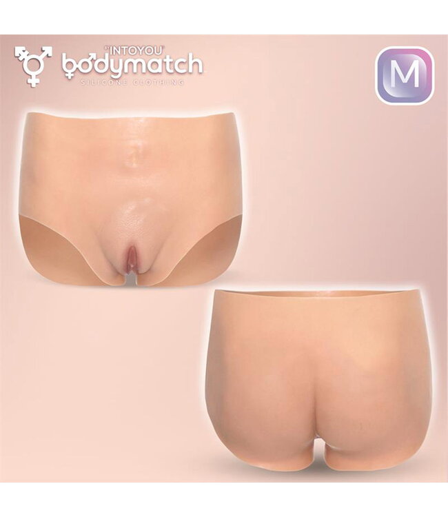 Rimba BODYMATCH - Bennie - Realistische siliconen vagina- en anusslip - Maat M - Huidskleur