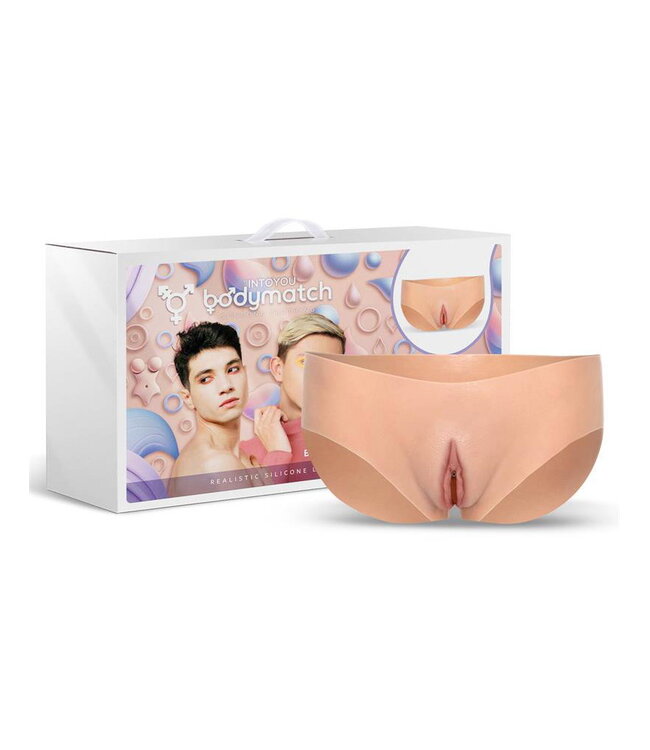 Rimba BODYMATCH - Bexly - Realistische Siliconen Vaginale Slipjes - One Size - Huidskleur