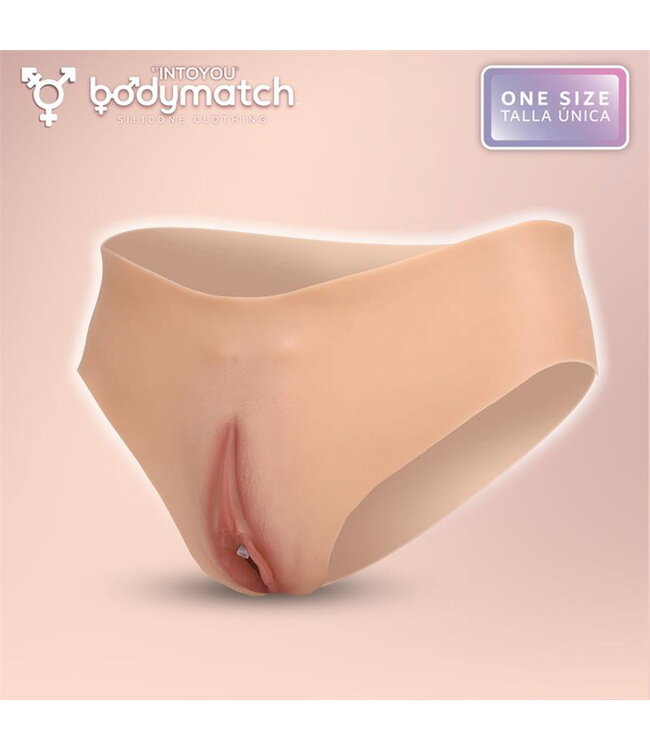 Rimba BODYMATCH - Bexly - Realistische Siliconen Vaginale Slipjes - One Size - Huidskleur