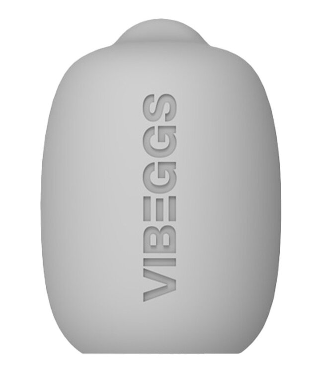 Rimba VIBEGGS - Naughty Nubs - Vibrerende Masturbatie Sleeve - Wit