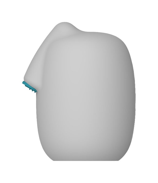 Rimba VIBEGGS - Twisty Tongues - Vibrerende Masturbatie Sleeve - Wit