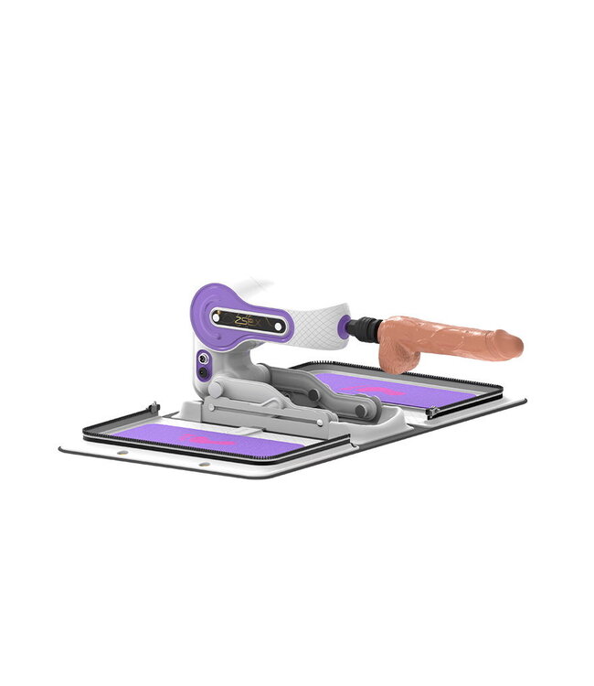 Rimba ZSEX - Fuck Machine - Witte Tas - Paarse Machine