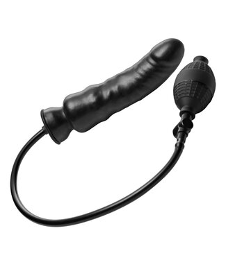 XR Brands Master Series - Renegade Opblaasbare Dildo - Zwart