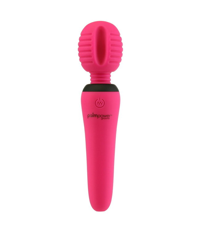 Rimba PalmPower - Groove - Mini Wand Massager - Roze