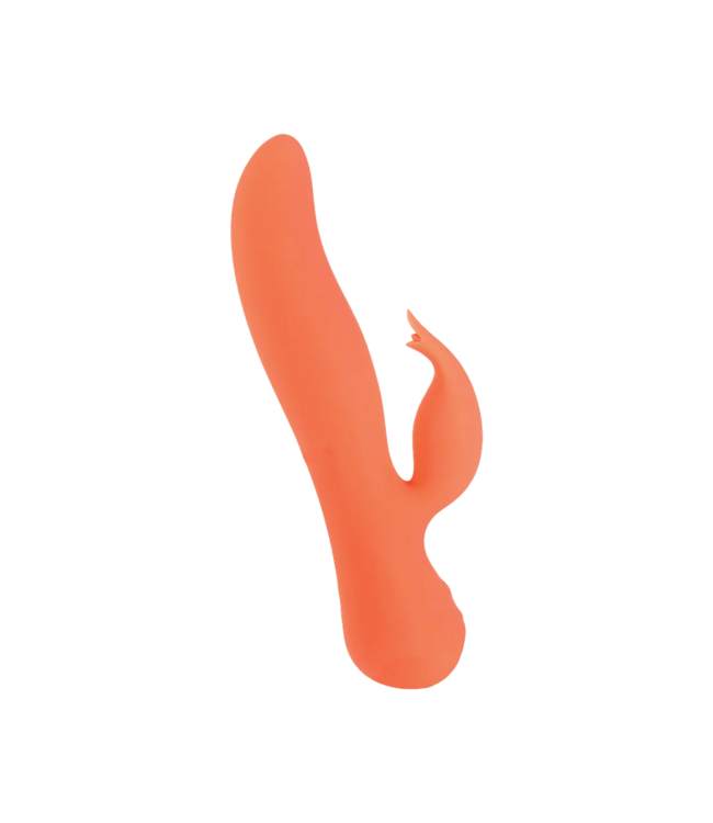 Rimba Swan - Blossom - Dual Action Rabbit Vibrator - Coral