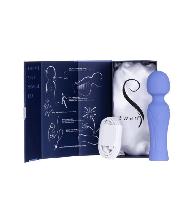 Rimba Swan - Era - Vibrerende mini-wand - Lila