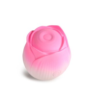 XR Brands BLOOMGASM - Pulsing Petals Stimulator Tapfunctie Roos - Roze