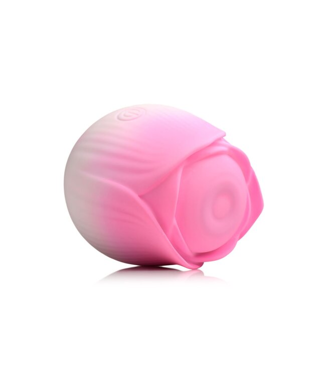 XR Brands BLOOMGASM - Pulsing Petals Stimulator Tapfunctie Roos - Roze