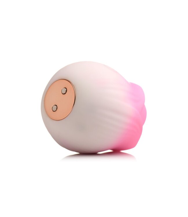 XR Brands BLOOMGASM - Pulsing Petals Stimulator Tapfunctie Roos - Roze