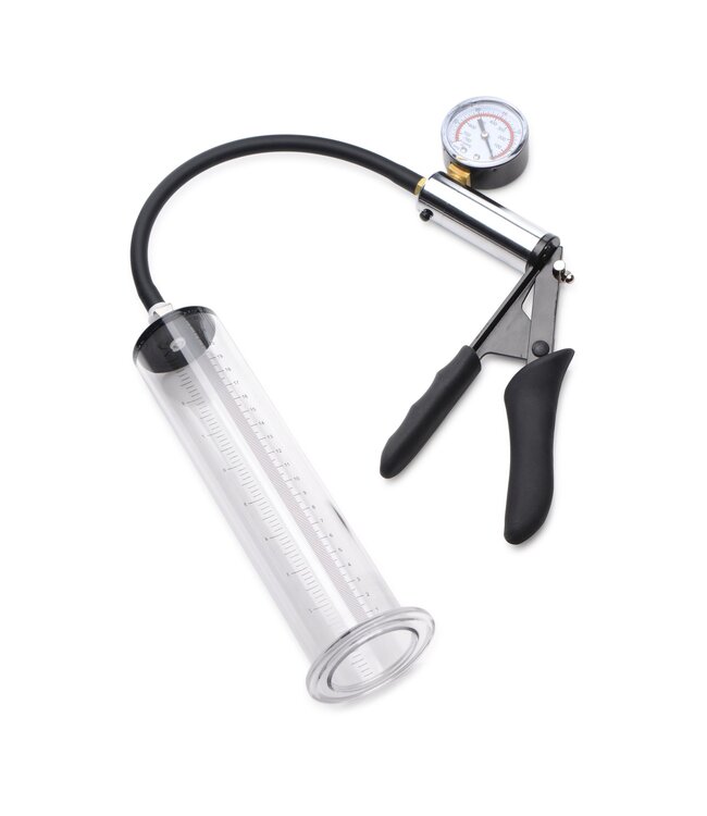 XR Brands Size Matters - Penis Pomp Kit - Transparante Cilinder Ø5 cm