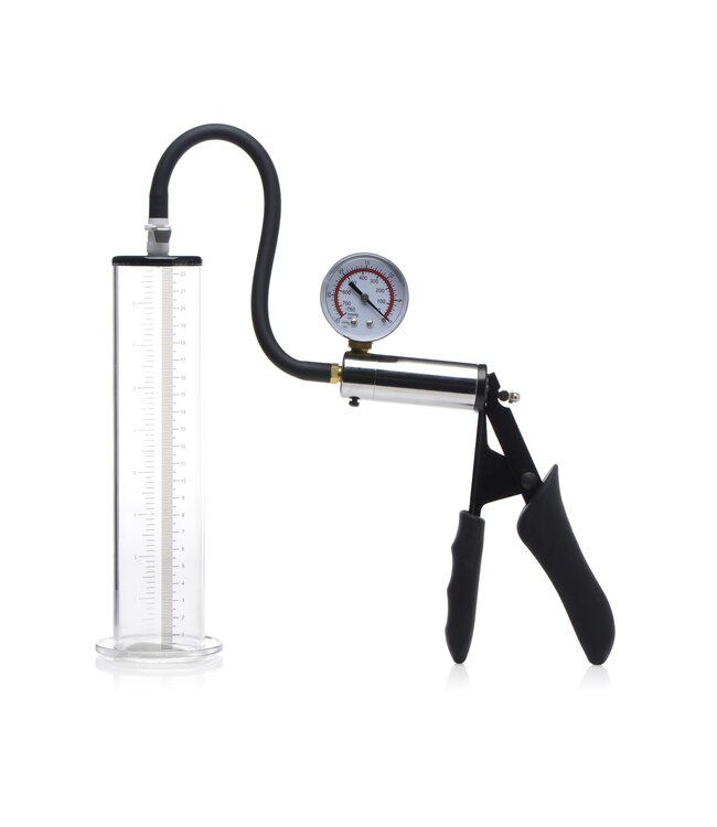 XR Brands Size Matters - Penis Pomp Kit - Transparante Cilinder Ø5 cm