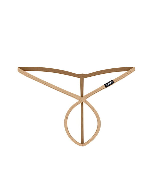 Rimba SP4NDEX by C4M - Gekruiste String - Goudkleurig Zand