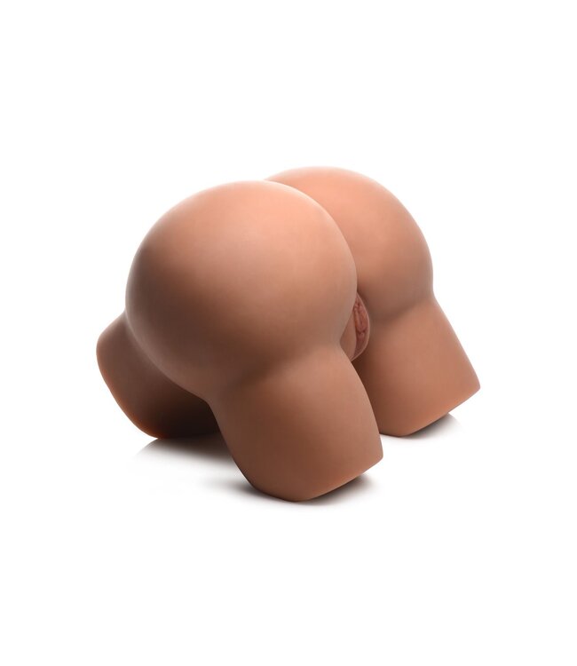 XR Brands MISTRESS - Jennifer Masturbator - Bubble Butt Met Dubbele Tunnel