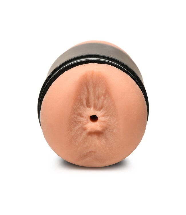 XR Brands MISTRESS – Double Shot Mini Masturbator – Beige