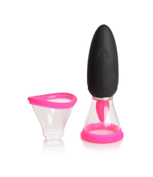 XR Brands LICKGASM - Mini Stimulator Zuigen, Likken & Vibratie