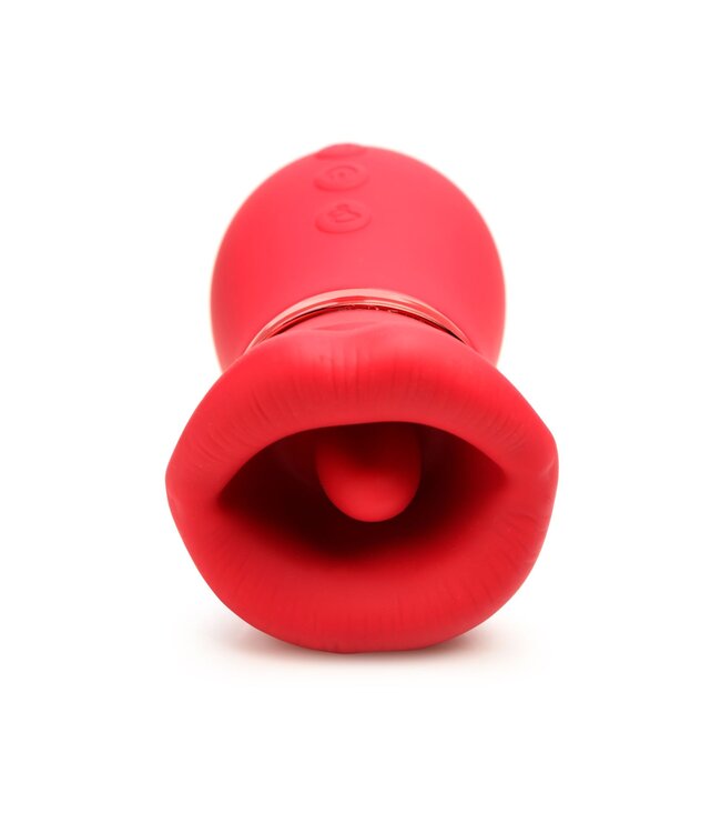 XR Brands LICKGASM - Kiss Me More Clitorisstimulator Zuigen, Trillen & Kussen
