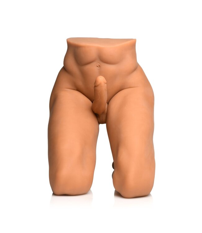 XR Brands JOCK - Male Partner Sekspop Met Stotende Dildo