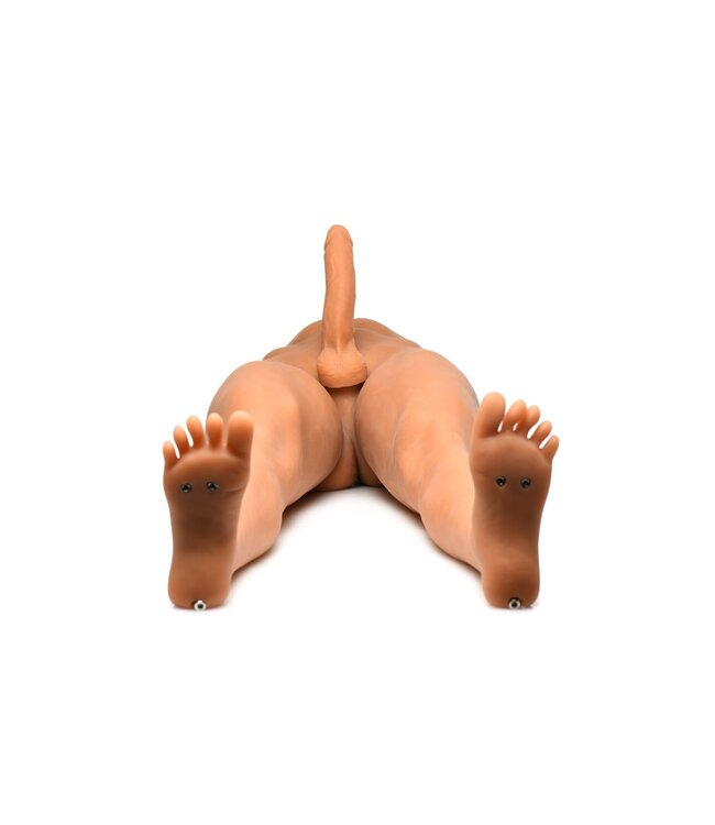 XR Brands JOCK - Male Partner Sekspop Met Stotende Dildo