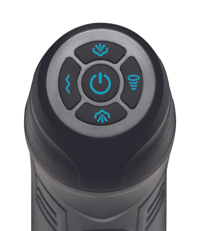 XR Brands JOCK - Masturbator Zuig- en Vibratiefunctie