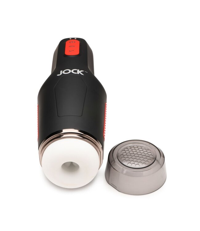 XR Brands JOCK - Zuigende & Vibrerende Masturbator Oplaadbaar