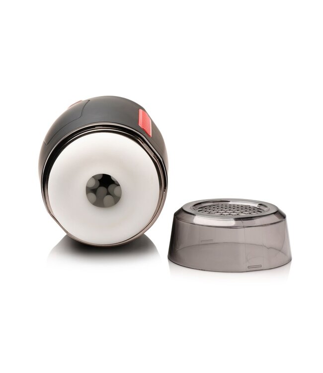 XR Brands JOCK - Zuigende & Vibrerende Masturbator Oplaadbaar